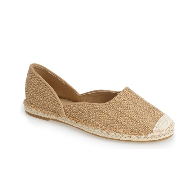 NIB Classic Tan Woven Espadrille Loafer Flat - Picture 7 of 7